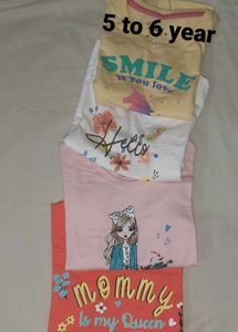Combo Of 5 Girls Top
