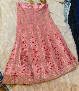 😍Bridal Lehnga Set + Free Saari Gif