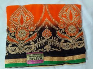 Mastani Embroidary Saree 😍