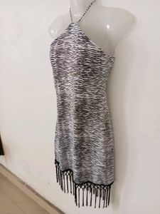 ZEBRA PRINT BODYCON DRESS