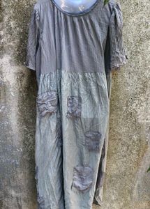7.23.1 CUTE GREY LONG DRESS