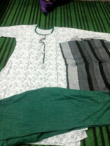 Totally New Suit Duppta Set With Pant...