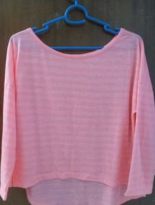 Oversized Neon Orange Top