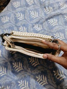 Cream Handbag
