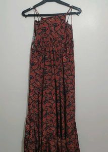 Paisley Art SilkMaxi Sundress