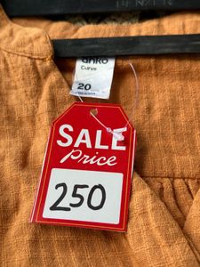 Sunset Breeze – Oversized Cotton Shirt ☀️🧡