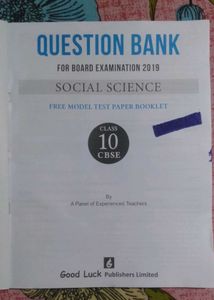Social Science Class 10th