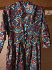 Boho Print Midi Dress