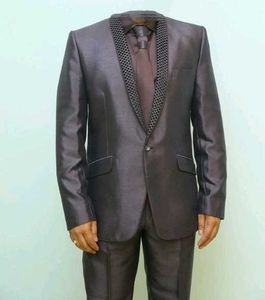Mens Suit - Brown -