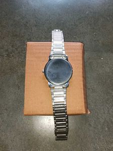 Classic Silver Chain Wristwatch