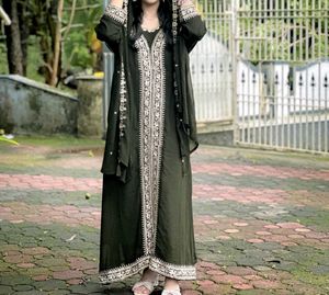 Semi PartyWear Aline Gown, Pant Duppata Set