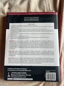 IB Singh Human Histology 9th Edition
