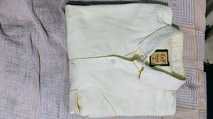Yellow Formal Shirt For Men