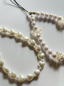 Pearl Phone Charm Set