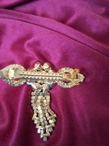 Hair Clip Whitestone