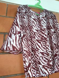 Animal Print Top