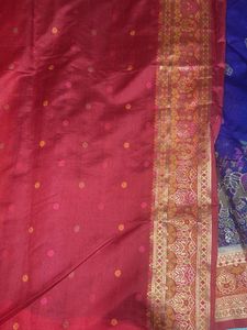 Elegant Purple Banarasi Silk Saree