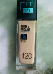 MAYBELLINE Foundation Matte Poreless Shade 120 Original Product