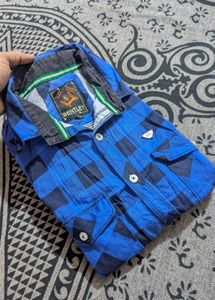 Blue Casual Shirt
