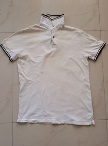 FSBN Essentials White Polo T-Shirt | Men&#39;s Large