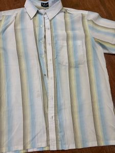 Striped Short Sleeve Casual Shirt for men’s