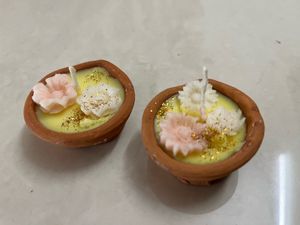Handcrafted Diwali Diya Candles (Set of 5)