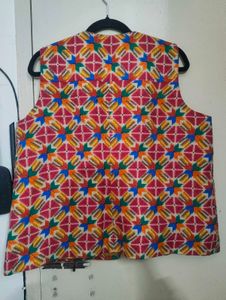 Unisex Ethnic Embroidered Waistcoat