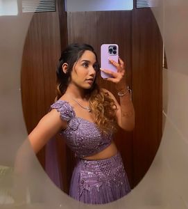 Lavender Lehenga choli