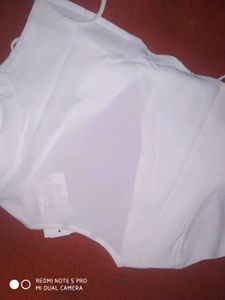 Crop Top Bundle: Black Halter &amp; White Wrap🥰❤️