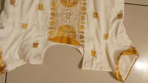 Kurtha From Kasavu - Traditional Kerala Dress