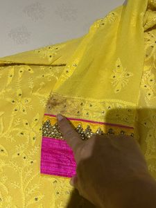 beautiful Lucknowi chickenkari kameez