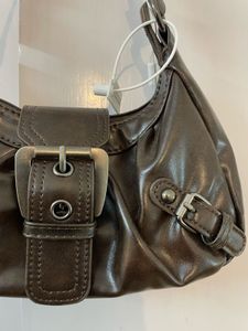 savana dark brown y2k shoulder bag