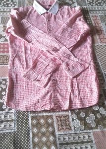 Floral Checkered Shirt