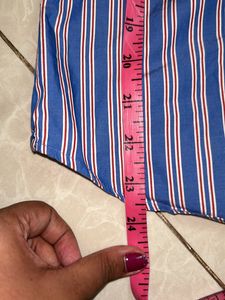 Y2K fitted formal shirt