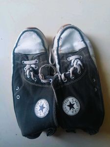 Black Converse High-Top Sneakers