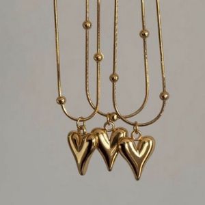 Love Hearty Necklace Anti-tarnish