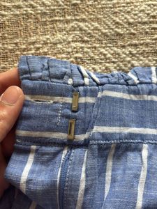 Blue Striped Shorts from H&amp;M