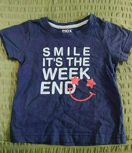 Kids Max &amp; Zudio Tshirt (12 Months)