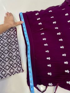 Purple Lehenga Choli