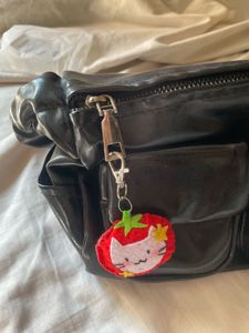 Cute handmade felt keychain 🫶🏻