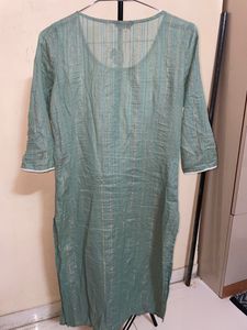 Acai Round Neck Chikankari Kurti