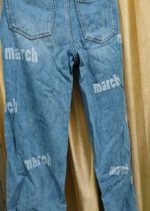 March Printed Jeans