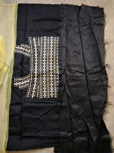 New Saree With Blouse Pc