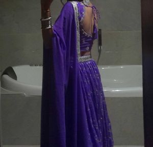 dreamy lavender lehenga 🐚🫧🦢