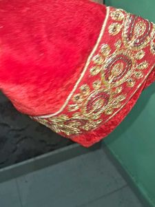 Red Velvet Pouch
