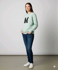 Mint Sweatshirt with M