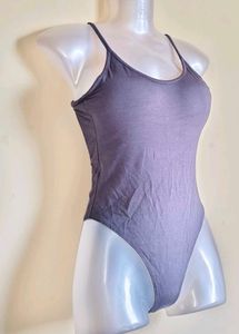 🆕Size S/M🎁Buy 2 Get 1 Free🎁Padded Gray Bodysuit