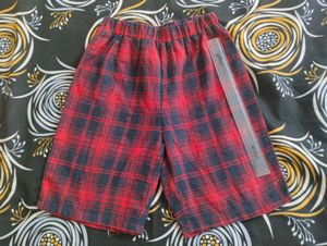 Red Plaid Shorts
