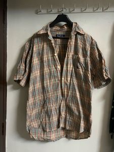 Nautica Plaid Short Sleeve Shirt