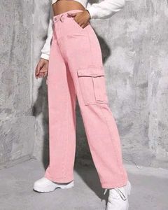 Pink Cargo Pants - Trendy Style!